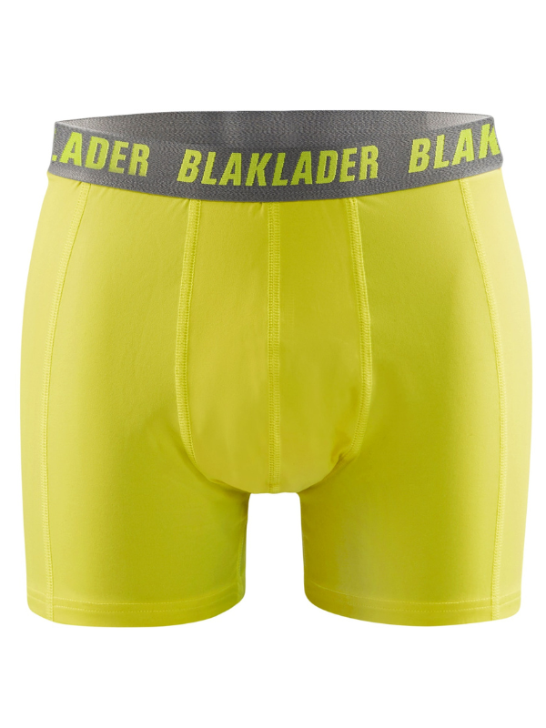 BOXER JAUNE FLUO REF 1886 ( PACK X2 )