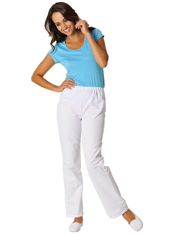 Pantalon cuisine Muzelle Marc -  Blanc