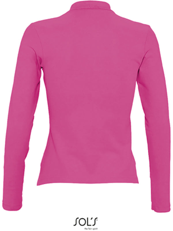 Polo manche longue Femme SOLS Podium - 12 coloris