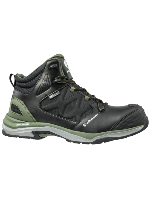 Chaussure de sécurité Albatros ULTRATRAIL - Noir / Vert