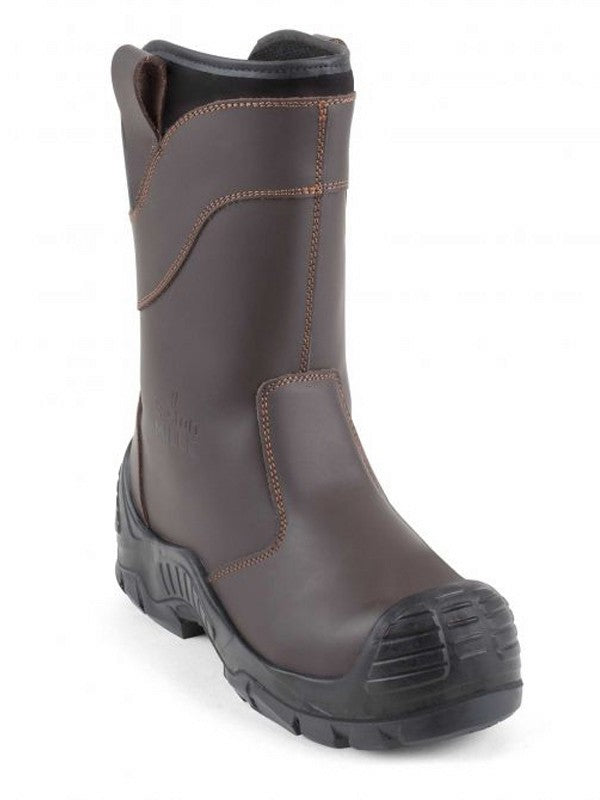 Bottes de sécurité Gaston Mille Unitan - Marron - S3