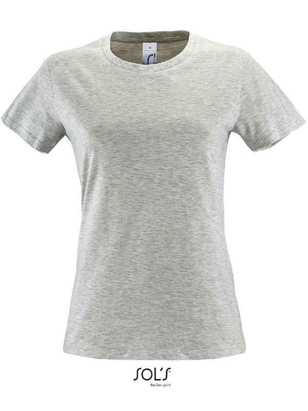 Tee shirt manche courte Femme SOLS Regent -19 coloris