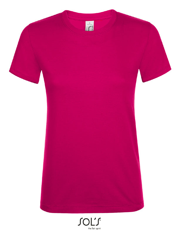 Tee shirt manche courte Femme SOLS Regent -19 coloris