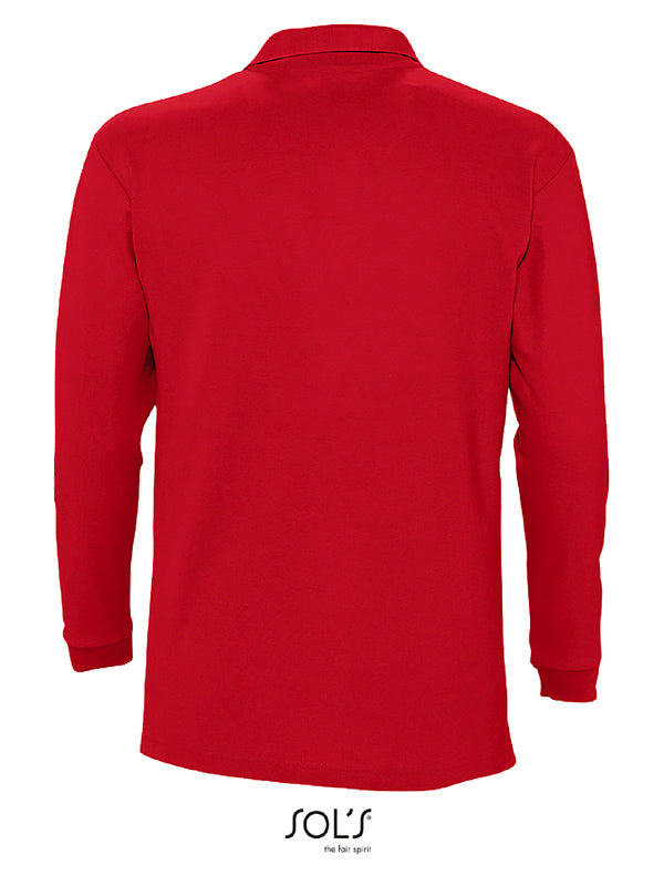 Polo manche longue SOLS WinterII - 11 coloris