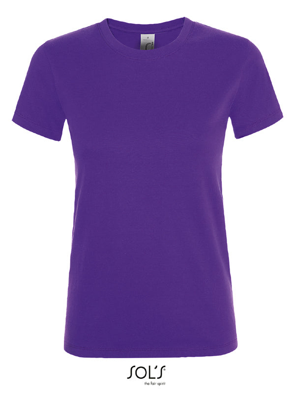 Tee shirt manche courte Femme SOLS Regent -19 coloris