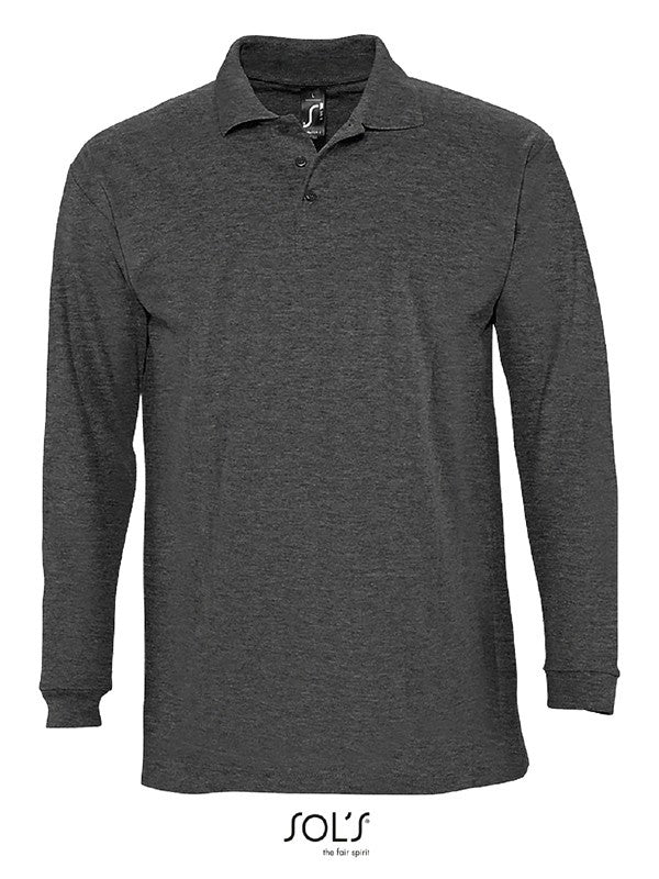 Polo manche longue SOLS WinterII - 11 coloris