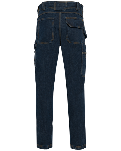 Pantalon denim multipoches homme / WK705