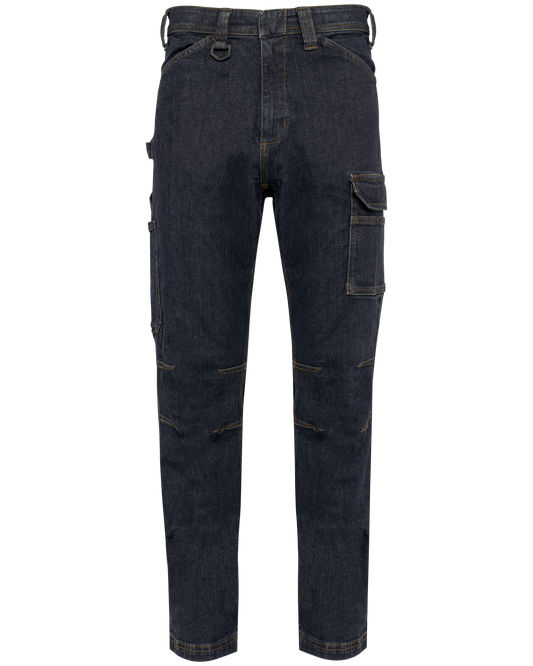 Pantalon denim multipoches homme / WK705