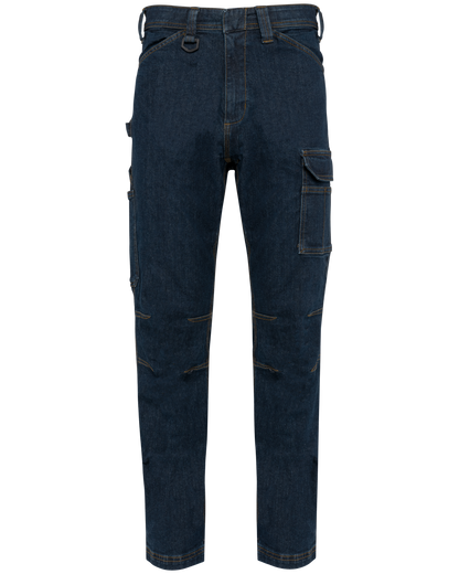 Pantalon denim multipoches homme / WK705