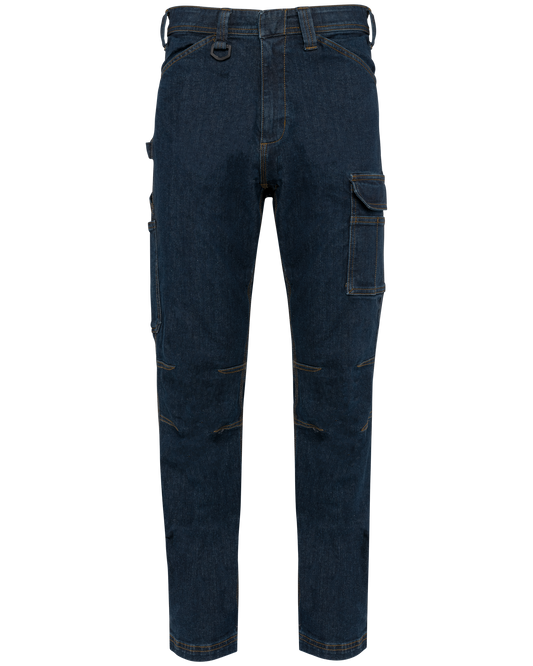 Pantalon denim multipoches homme / WK705