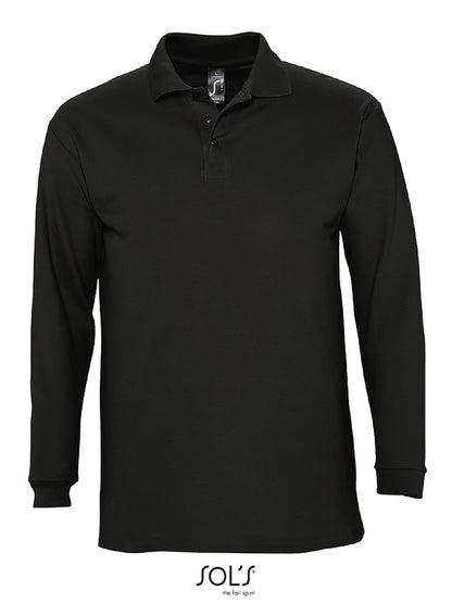 Polo manche longue SOLS WinterII - 11 coloris