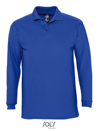 Polo manche longue SOLS WinterII - 11 coloris