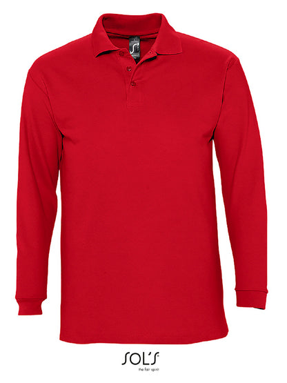 Polo manche longue SOLS WinterII - 11 coloris