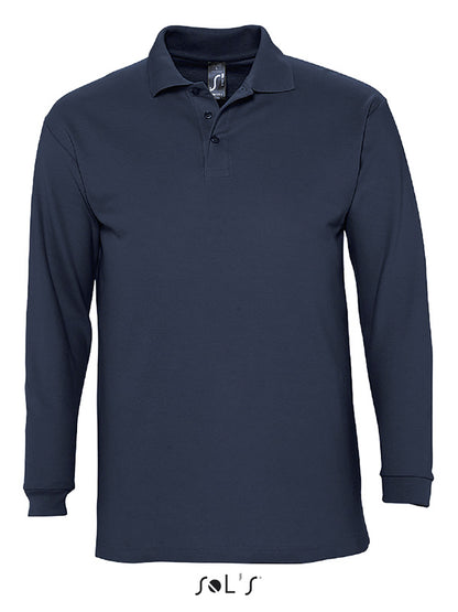 Polo manche longue SOLS WinterII - 11 coloris