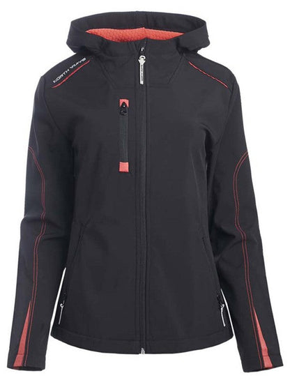 Veste Softshell France Textile JUSTINE - Noir