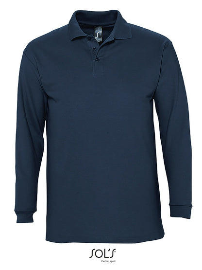 Polo manche longue SOLS WinterII - 11 coloris