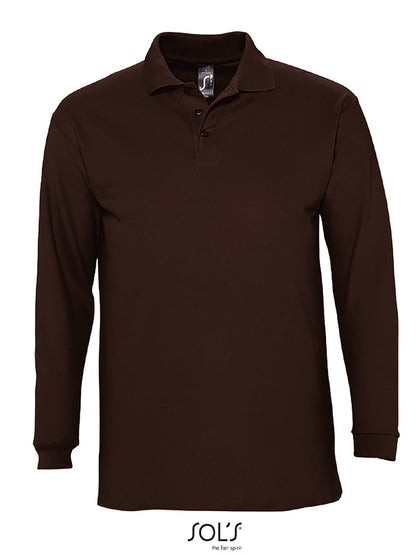 Polo manche longue SOLS WinterII - 11 coloris